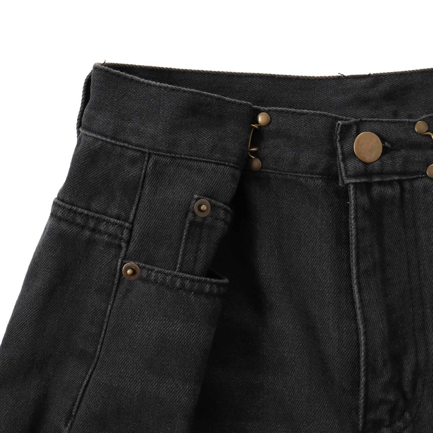 Pants/ ハイウェストワイド デニムパンツ ST/No.27090