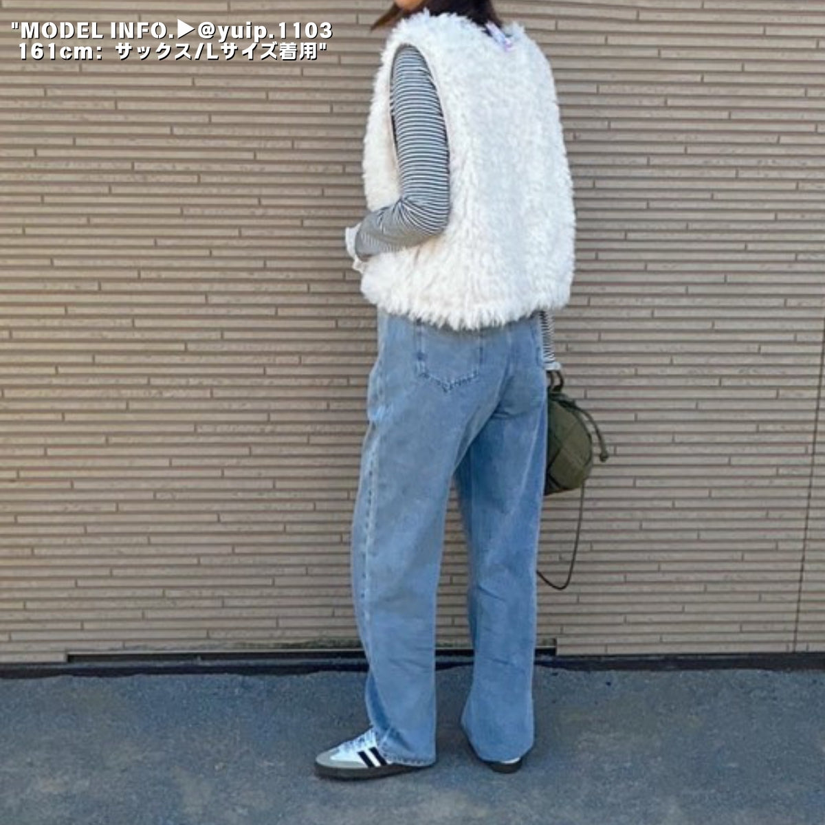 Pants/ ハイウェストワイド デニムパンツ ST/No.27090