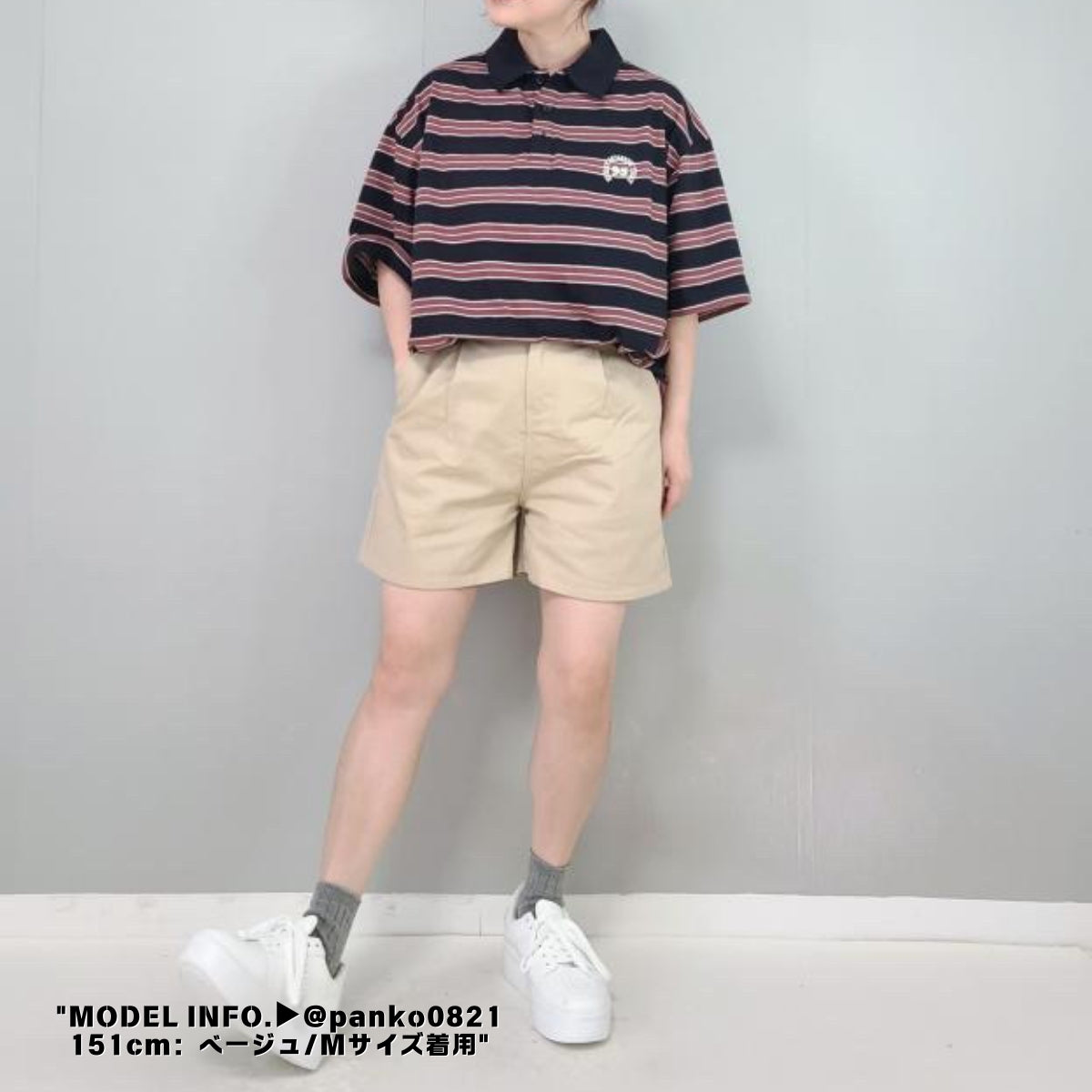 Pants/タック入りキュロットショートパンツ ST/No.27118