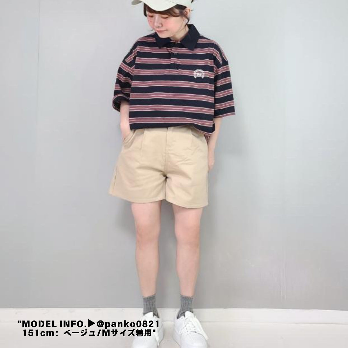 Pants/タック入りキュロットショートパンツ ST/No.27118