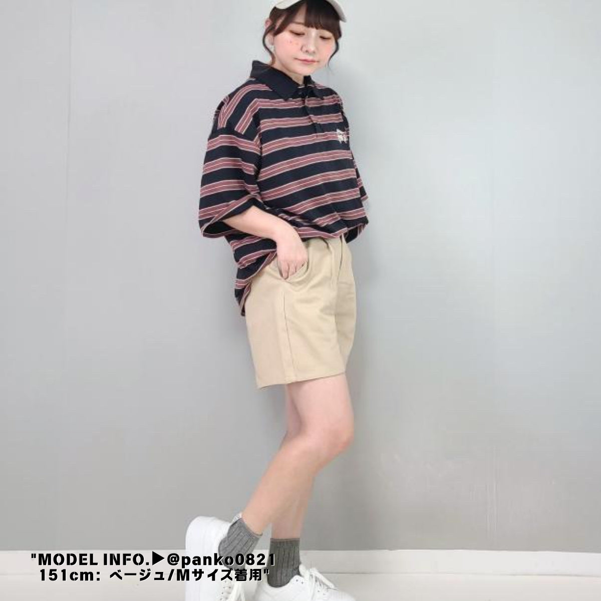 Pants/タック入りキュロットショートパンツ ST/No.27118