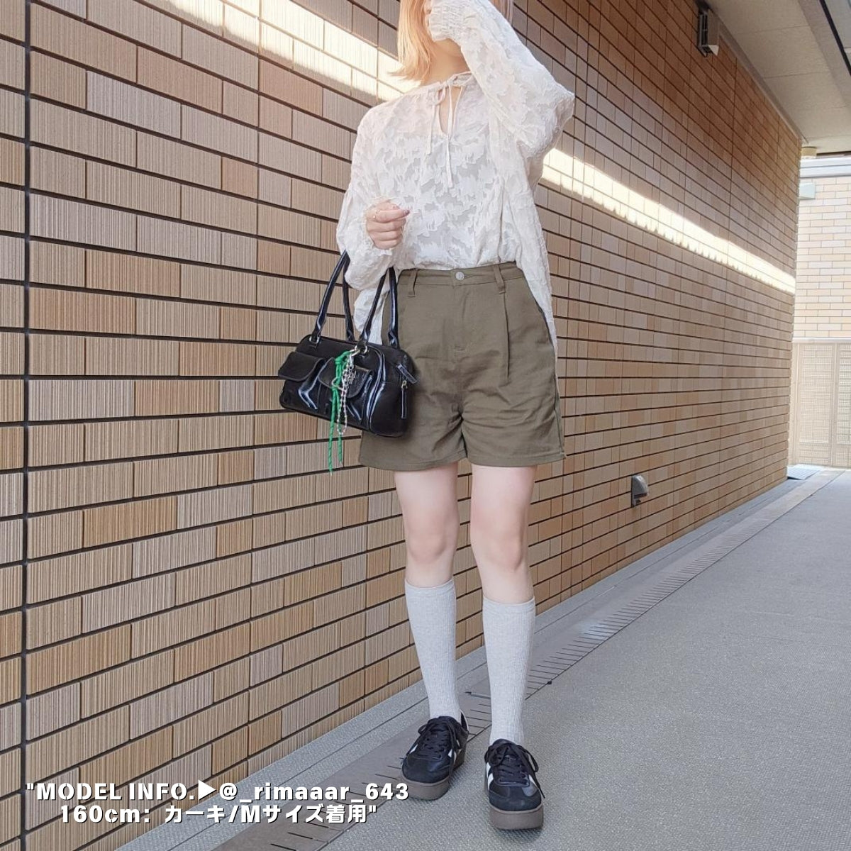 Pants/タック入りキュロットショートパンツ ST/No.27118