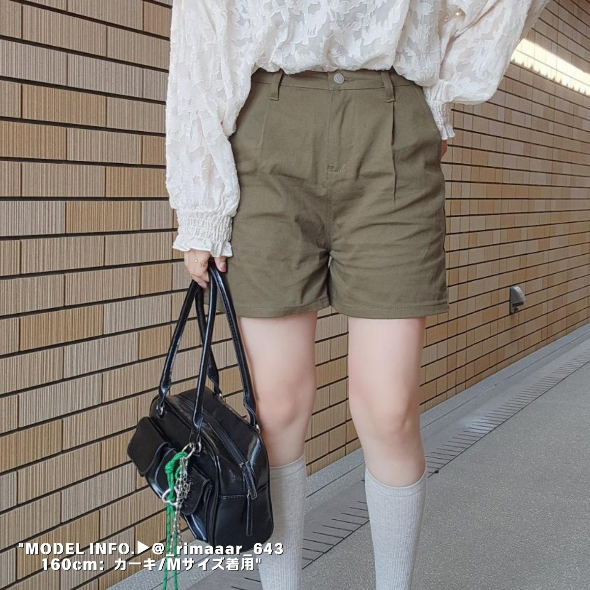 Pants/タック入りキュロットショートパンツ ST/No.27118