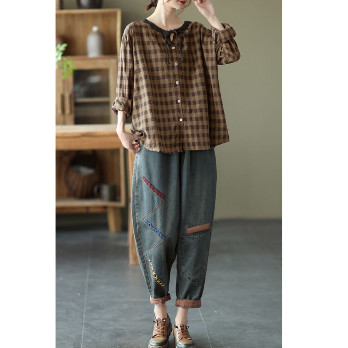 Jeans/リラックステーパードデニムパンツ ST/No.27711