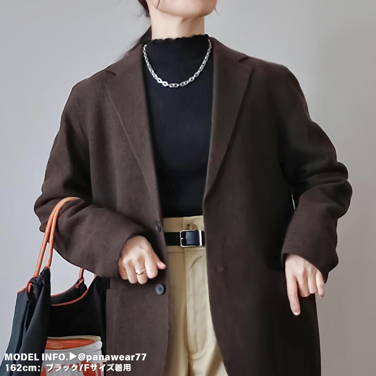 Knit/裏起毛ハイネックニットトップス ST/No.27783