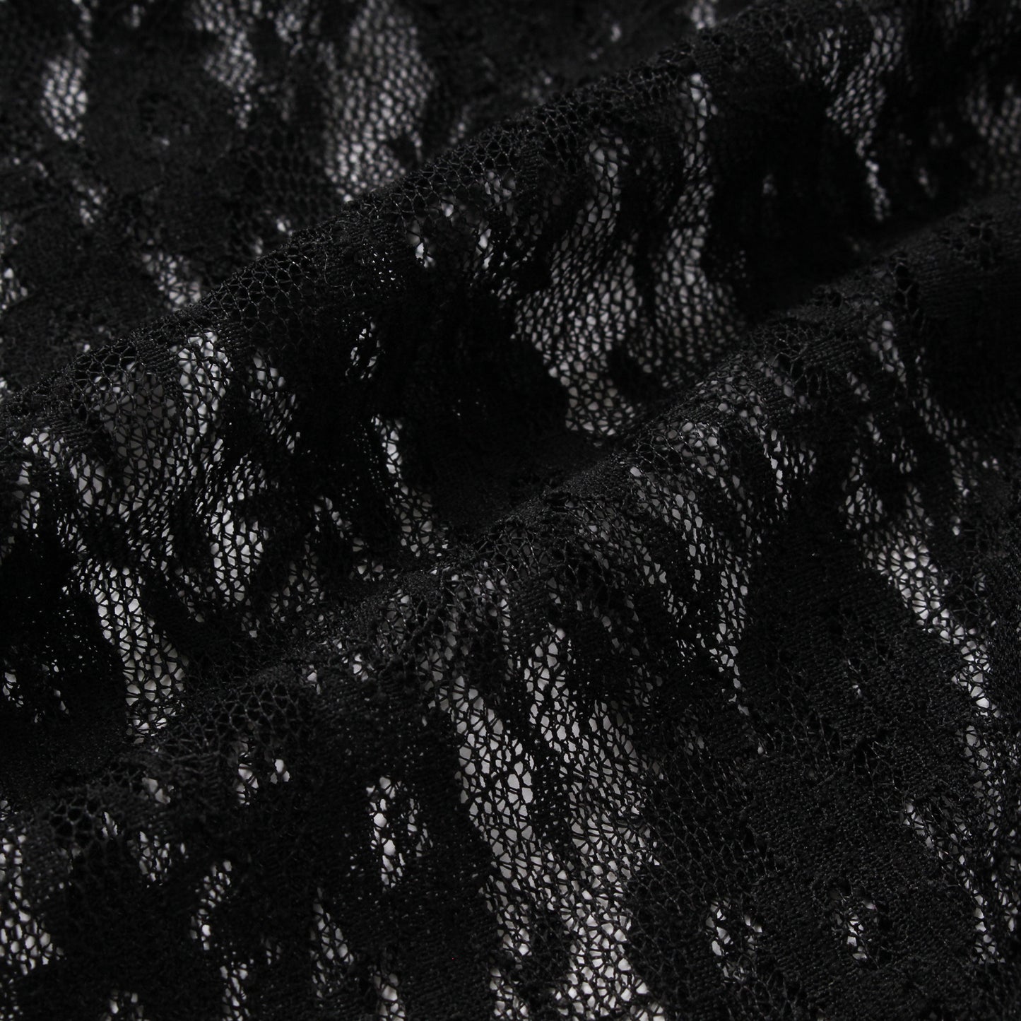 Blouse/ハイネックシアー小花長袖トップス ST/No.27828