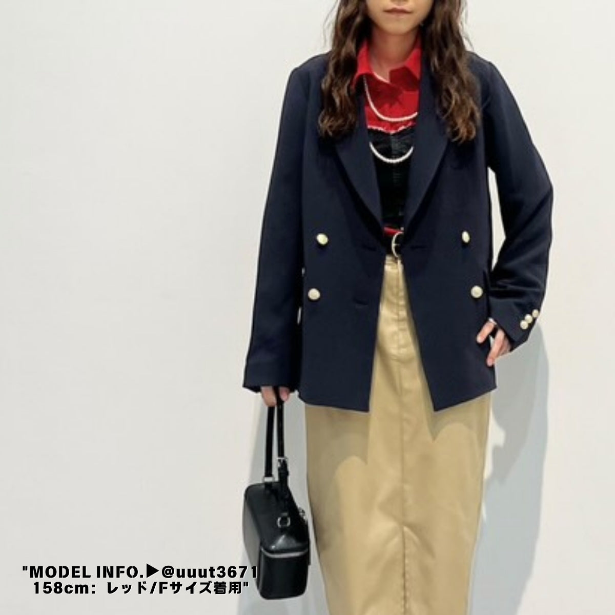 Shirts/Aラインスキッパーカラーシャツ ST/No.27888