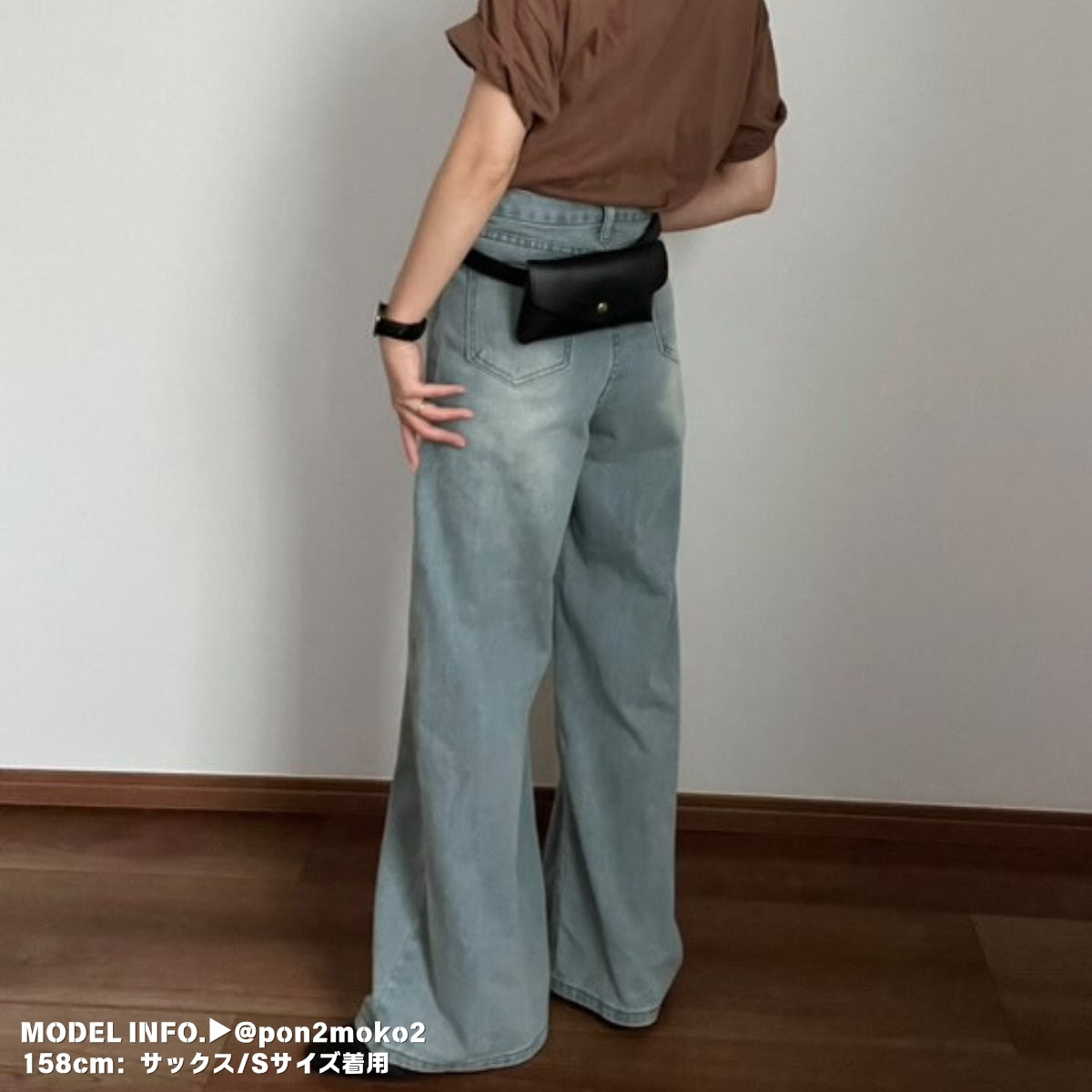 Pants/ワイドフレアデニムロングパンツ ST/No.27939