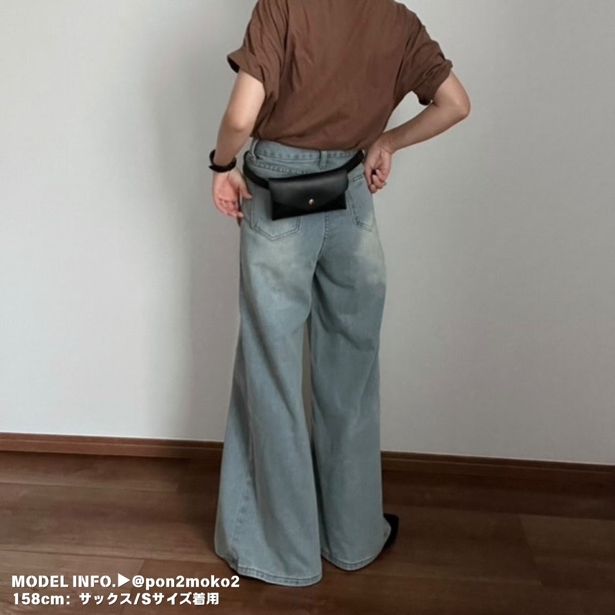 Pants/ワイドフレアデニムロングパンツ ST/No.27939