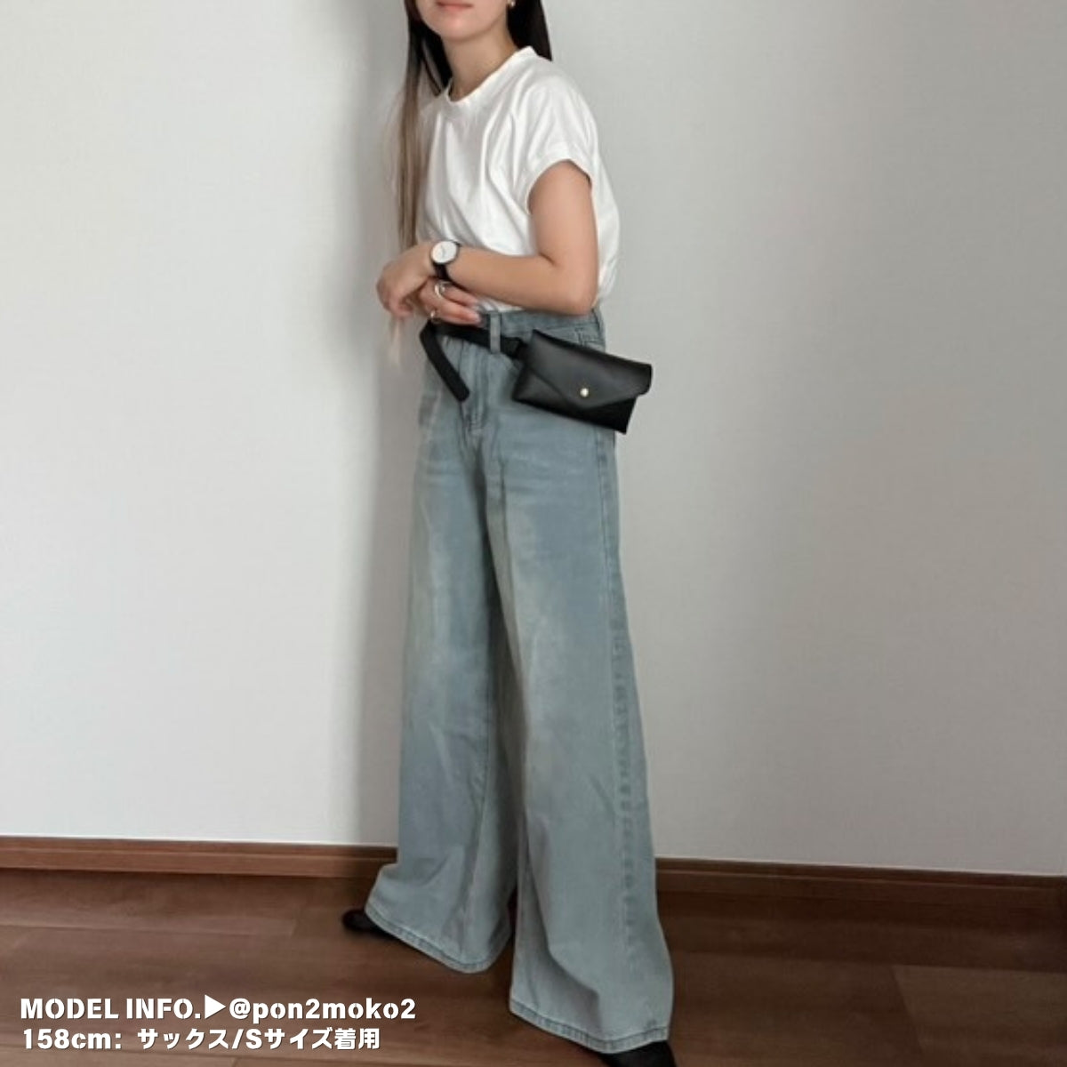 Pants/ワイドフレアデニムロングパンツ ST/No.27939
