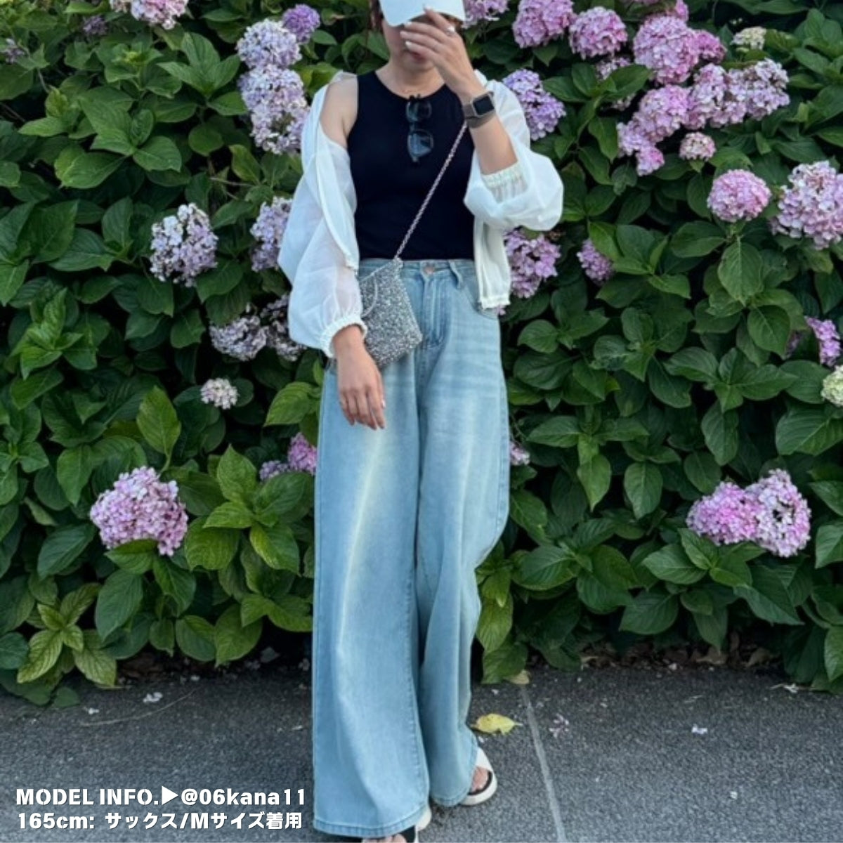 Pants/ワイドフレアデニムロングパンツ ST/No.27939