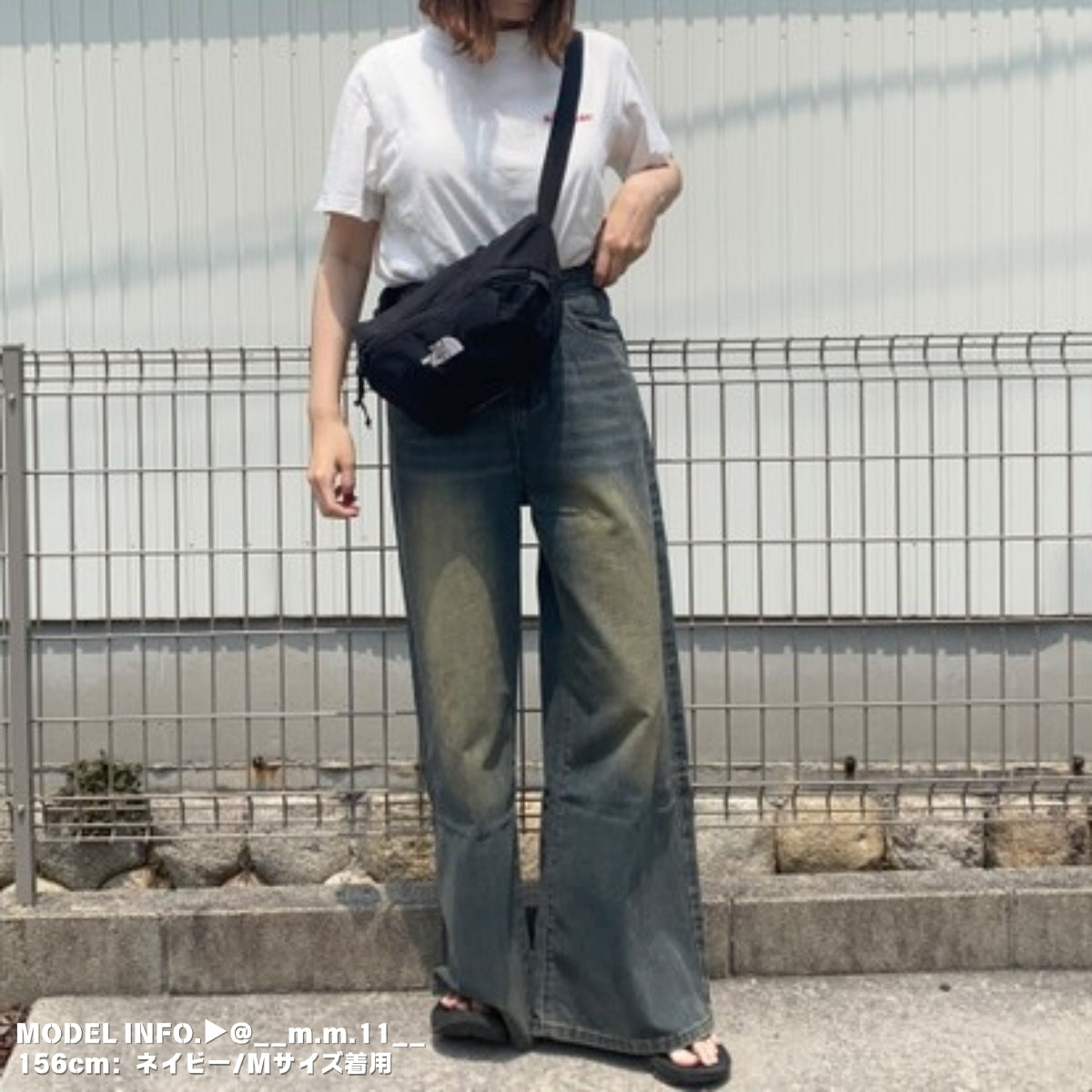 Pants/ワイドフレアデニムロングパンツ ST/No.27939