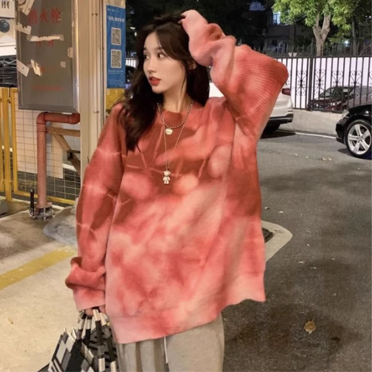 Knit/グラデーションカラーニット ST/No.27973