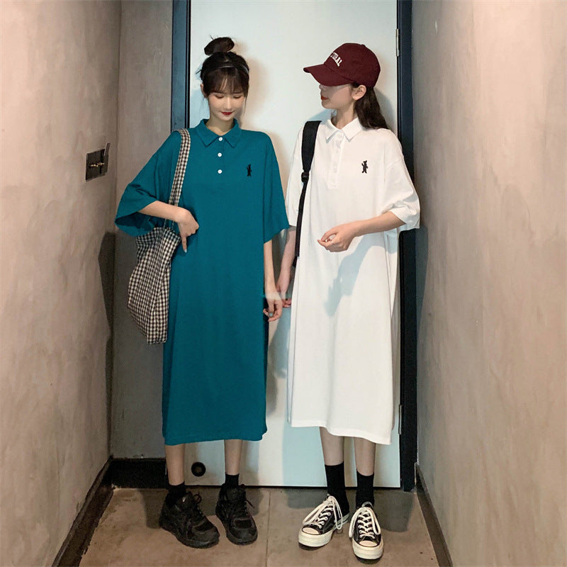 Dress/ワンポイントポロワンピース ST/No.27460