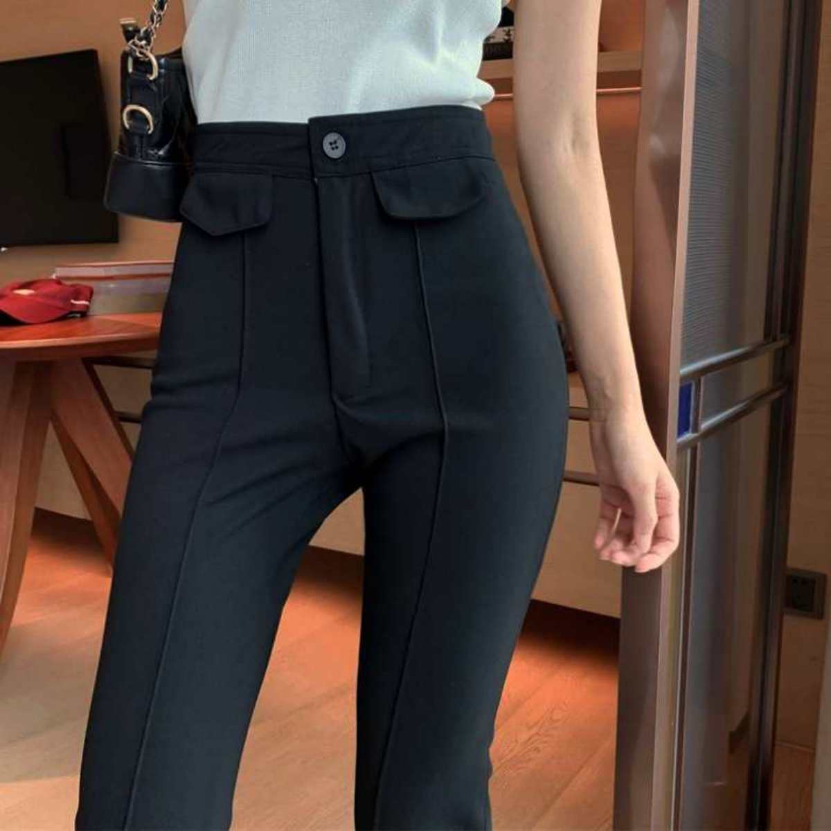 Pants/ センターシームフレアパンツ ST/No.27300