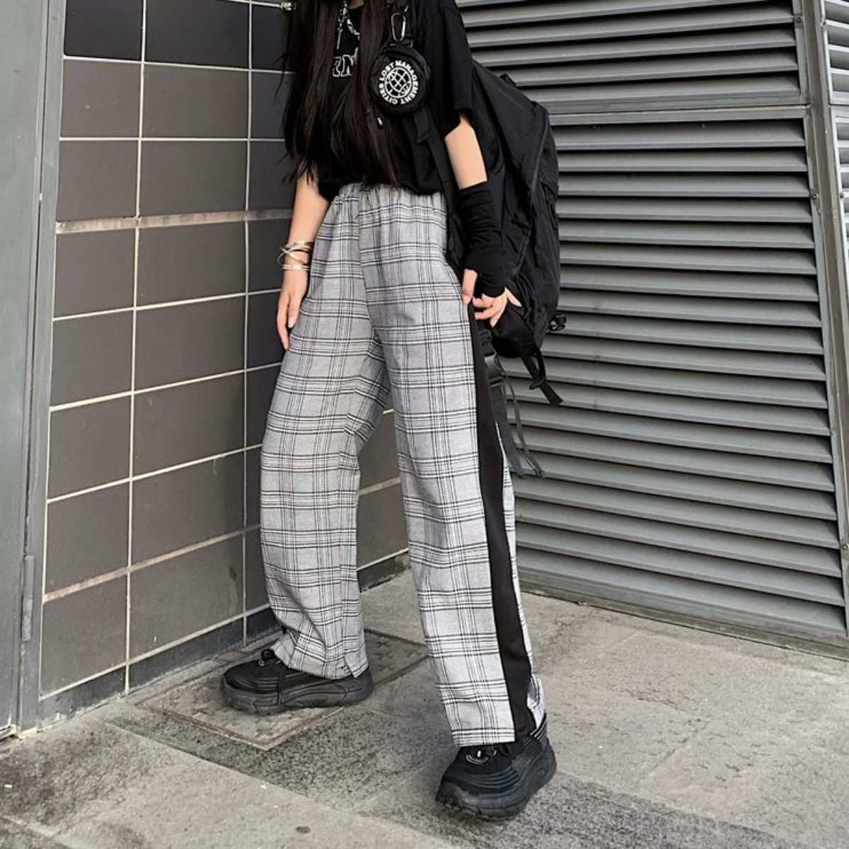 Pants/ TRグレンチェック パンツ ST/No.27287