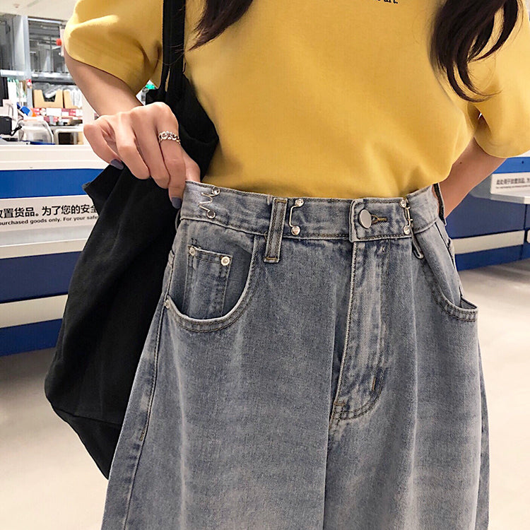 Pants/ ハイウェストワイド デニムパンツ ST/No.27090