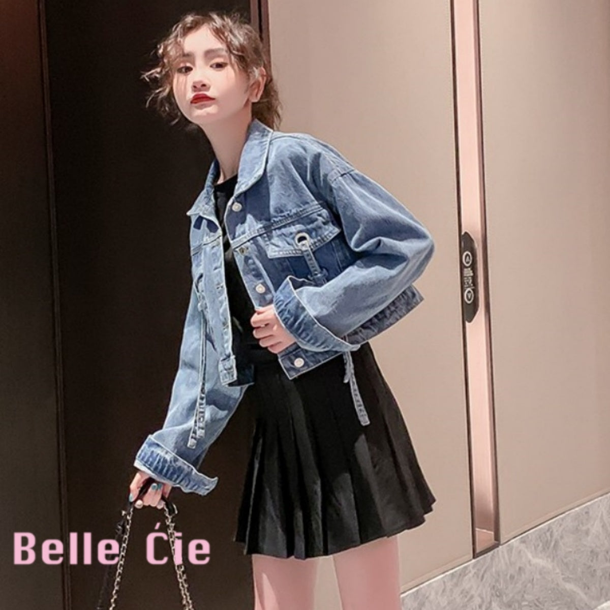 Jacket/ショート丈デニムジャケットGジャン ST/No.27536 – Belle Ćie