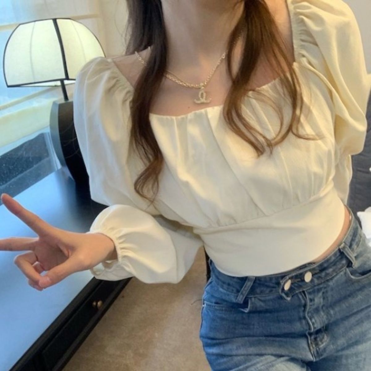 Blouse/バルーンスリーブトップス ST/No.27754