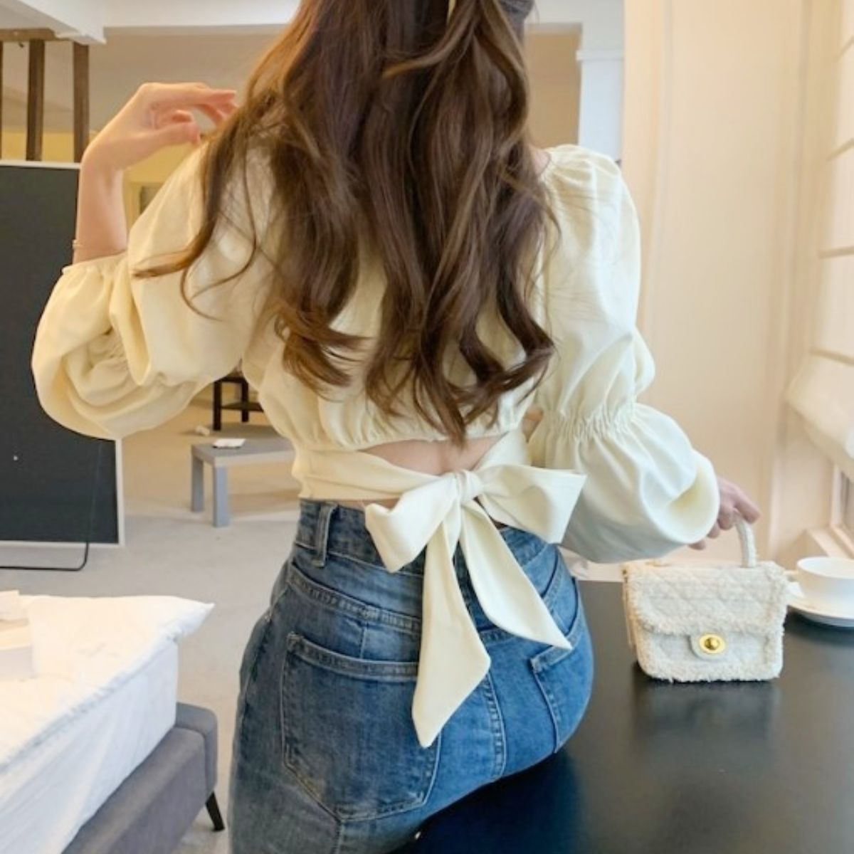 Blouse/バルーンスリーブトップス ST/No.27754