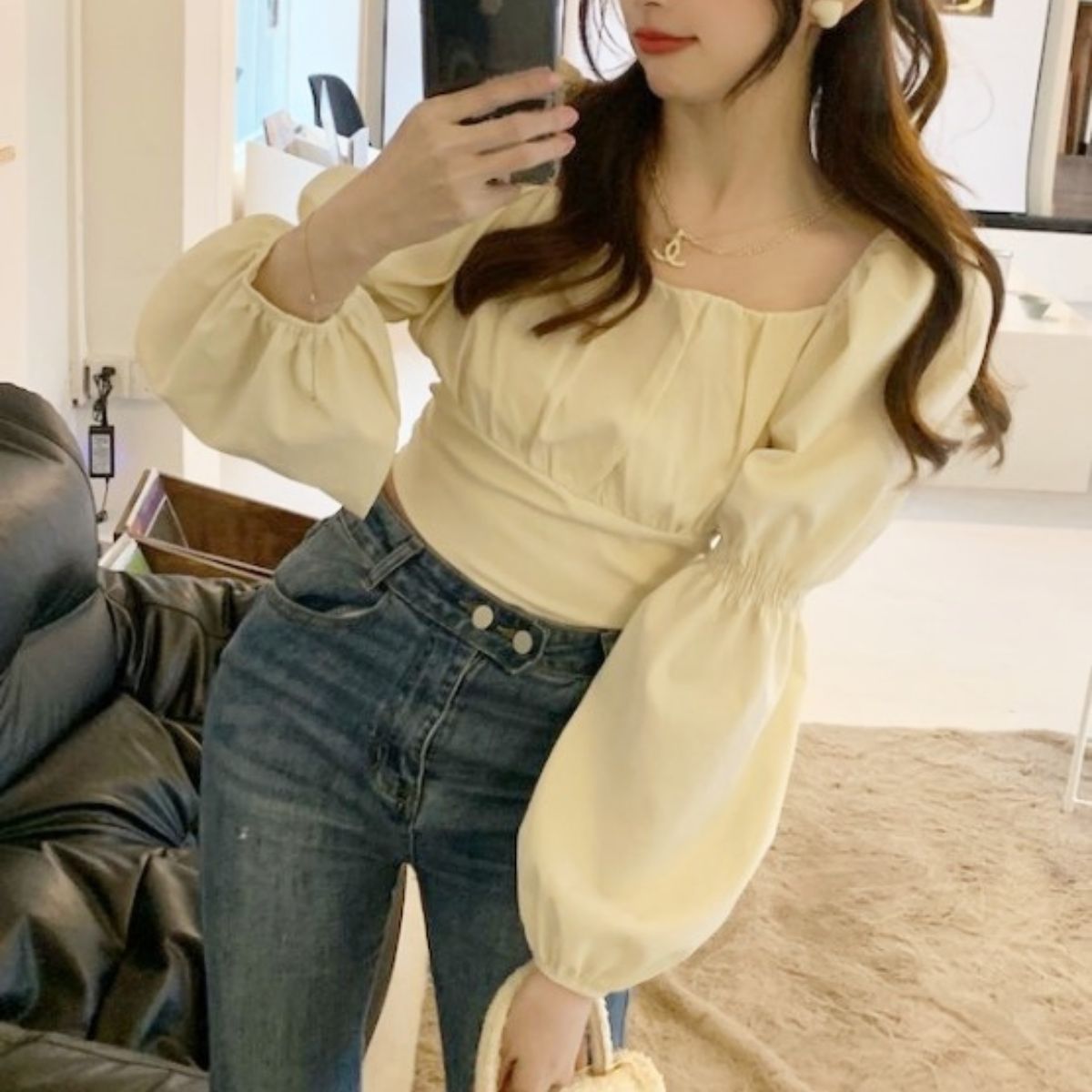 Blouse/バルーンスリーブトップス ST/No.27754