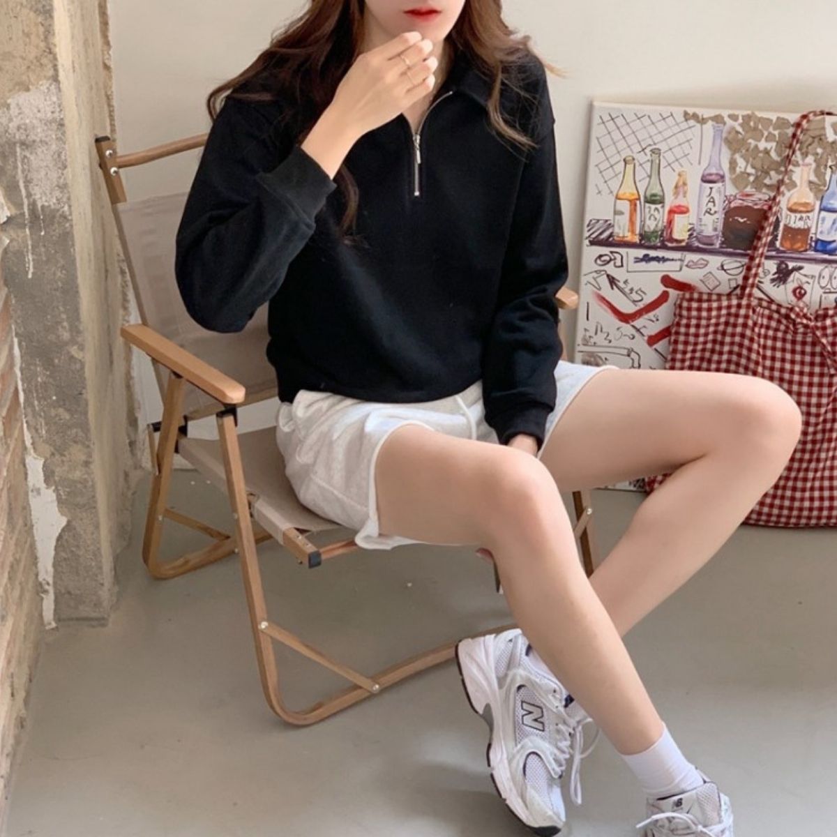 T-Shirts/ハーフジップ長袖トップス ST/No.27770