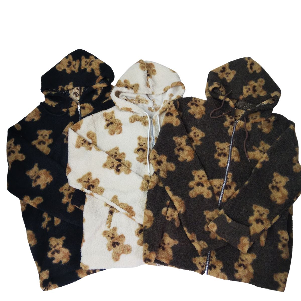 Parka/くまボアジップパーカー ST/No.27786