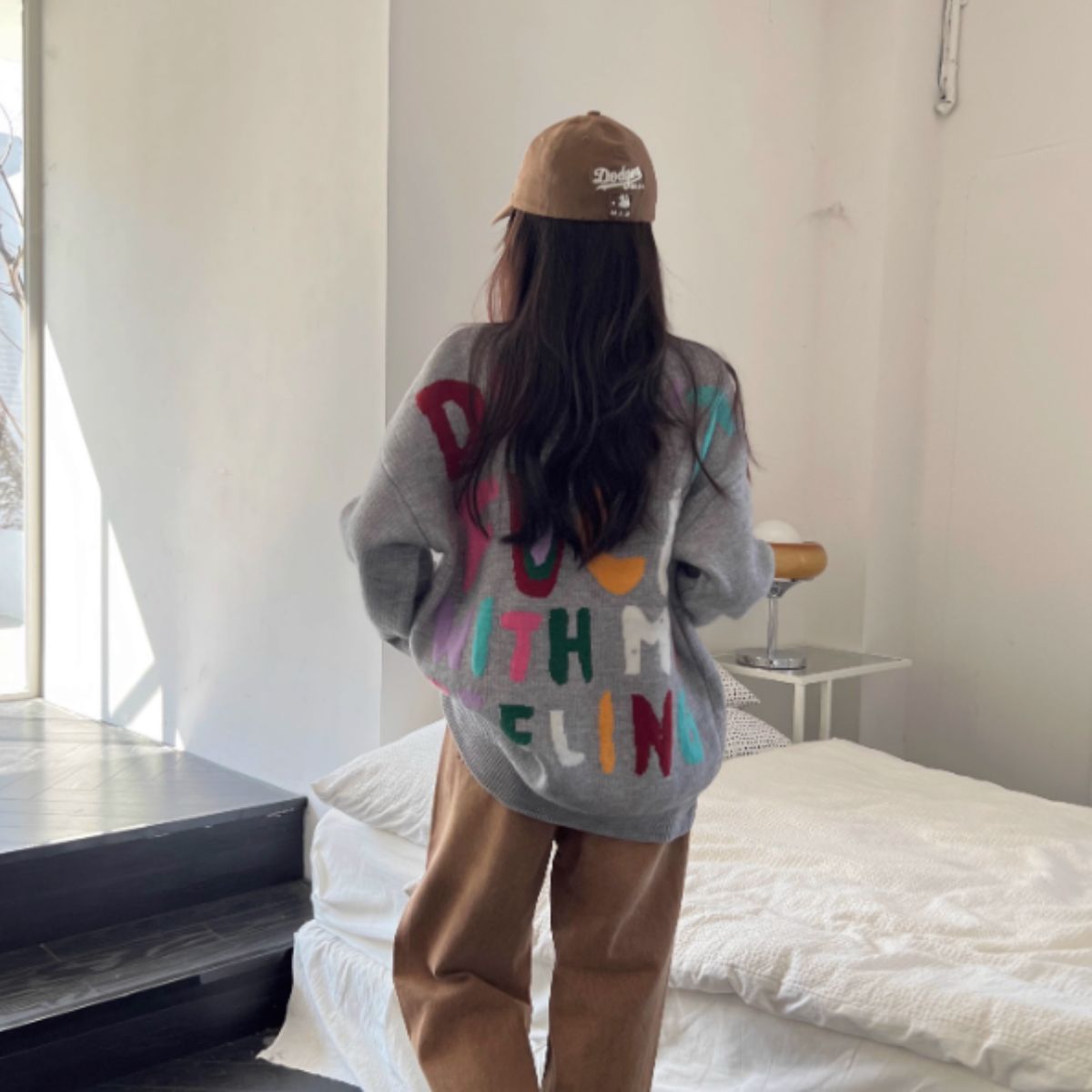 Knit/カラフルビッグロゴニット ST/No.27851