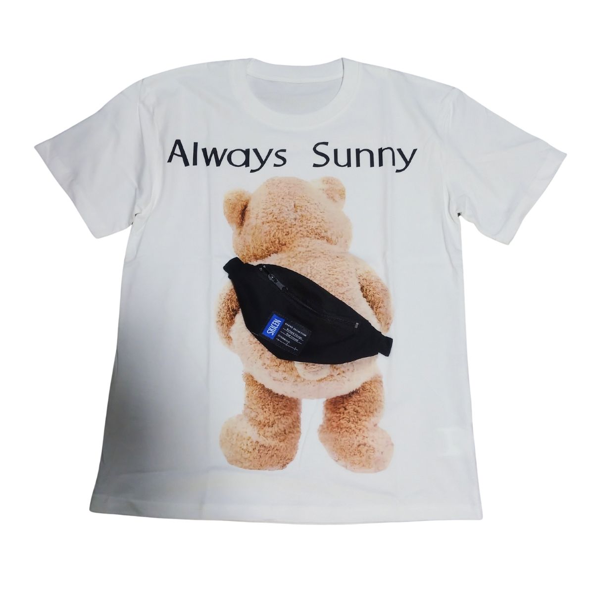 T-Shirts/くま転写プリントTシャツ ST/No.27887