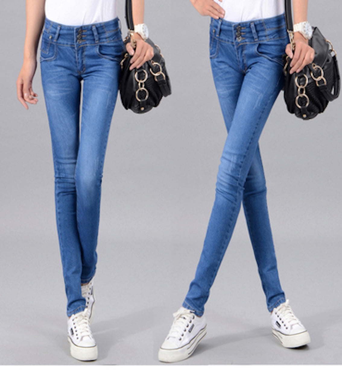 Pants/ハイウエストスキニージーンズ ST/No.28009