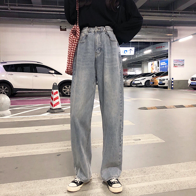 Pants/ ハイウェストワイド デニムパンツ ST/No.27090