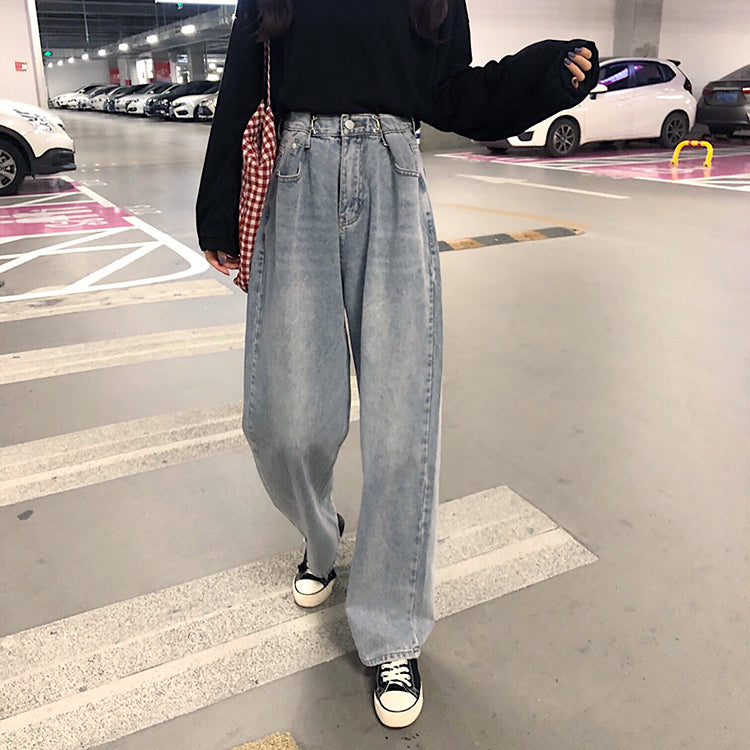 Pants/ ハイウェストワイド デニムパンツ ST/No.27090