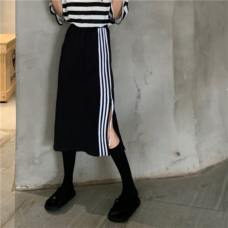 Skirt/ラインスリットスカート ST/No.27019