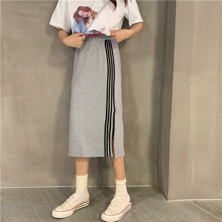 Skirt/ラインスリットスカート ST/No.27019