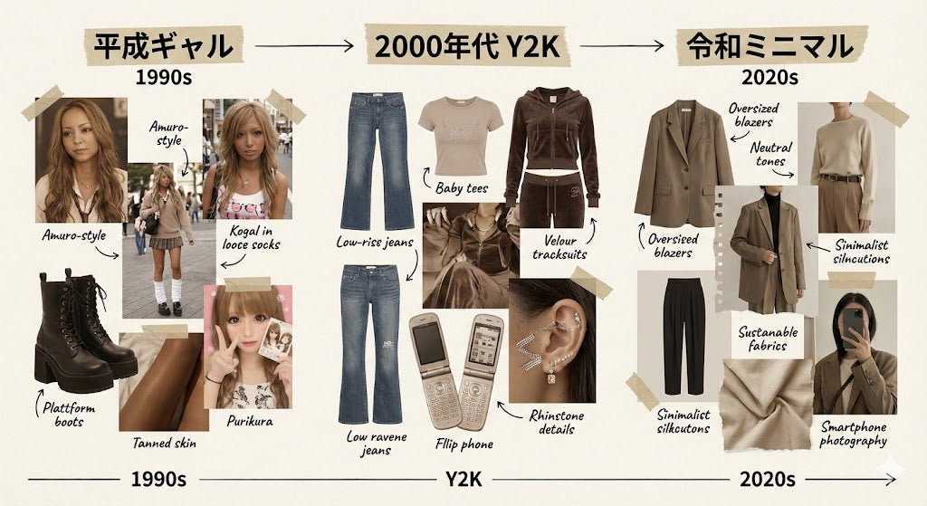 平成×令和×Y2Kで読み解く“世代をつなぐ”ファッション論