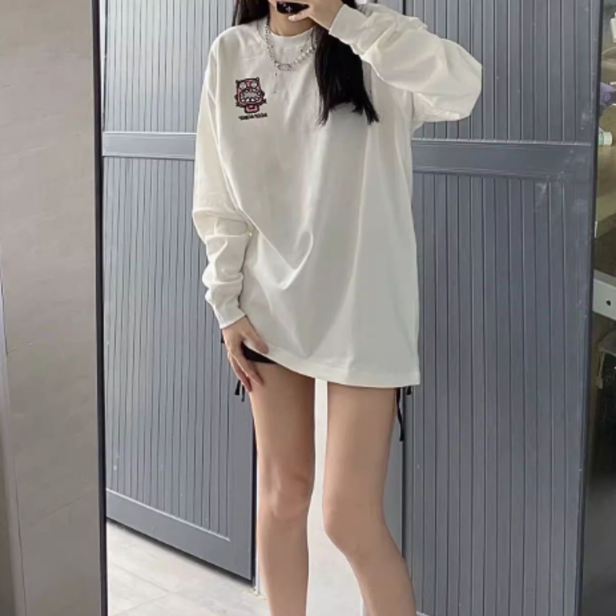 T-Shirts/モンスタープリントロングＴシャツ ST/No.22030