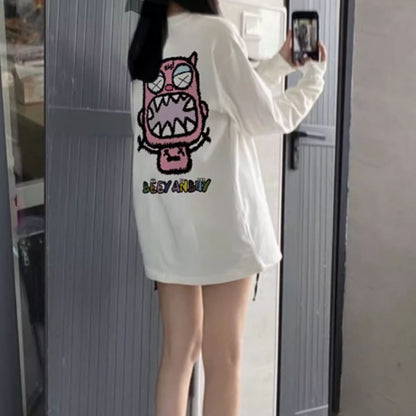 T-Shirts/モンスタープリントロングＴシャツ ST/No.22030