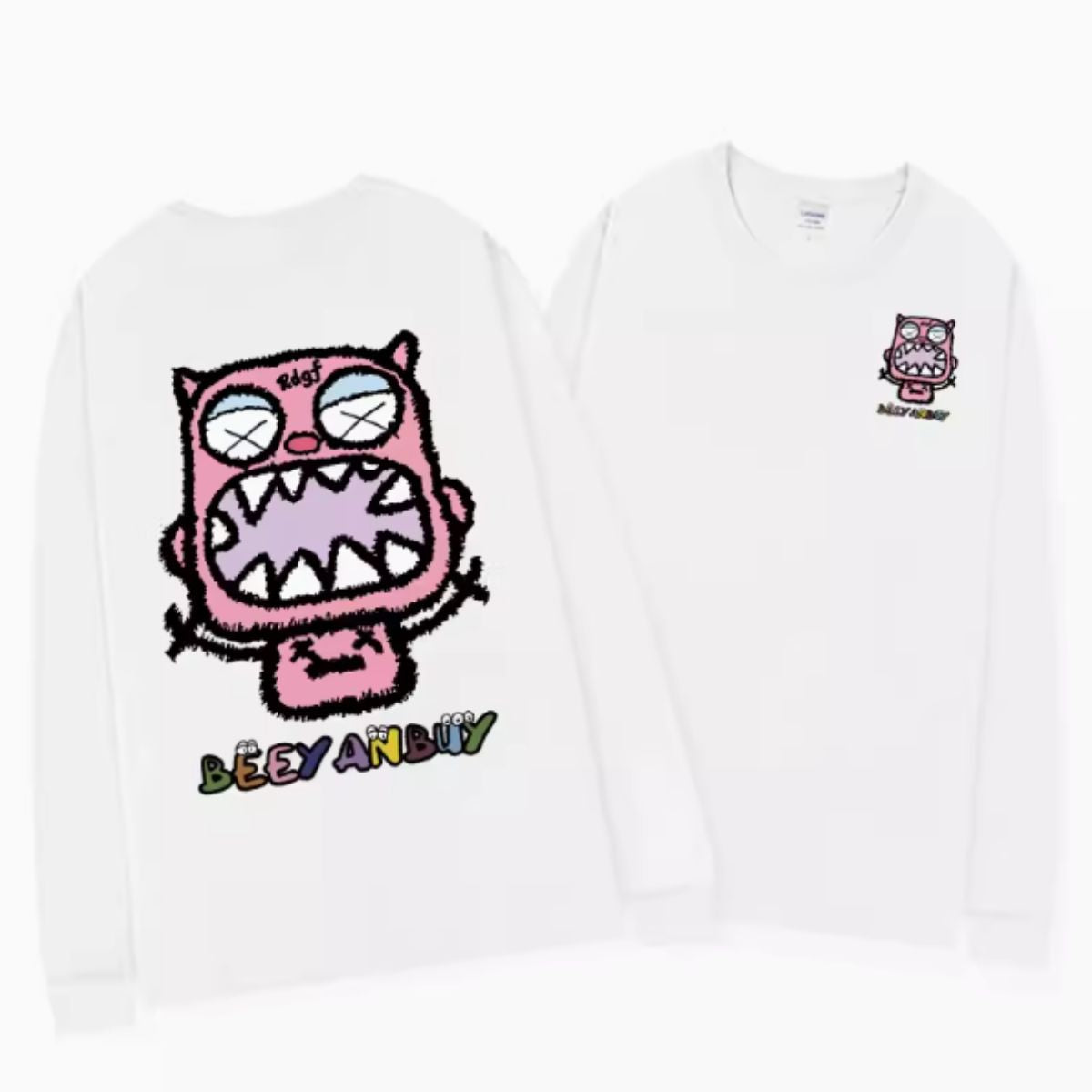 T-Shirts/モンスタープリントロングＴシャツ ST/No.22030