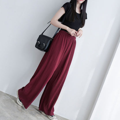 Pants/セルフカットプリーツワイドパンツ ST/No.22035