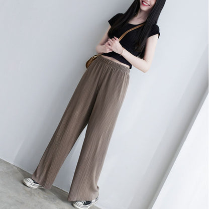 Pants/セルフカットプリーツワイドパンツ ST/No.22035