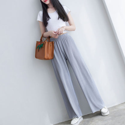 Pants/セルフカットプリーツワイドパンツ ST/No.22035