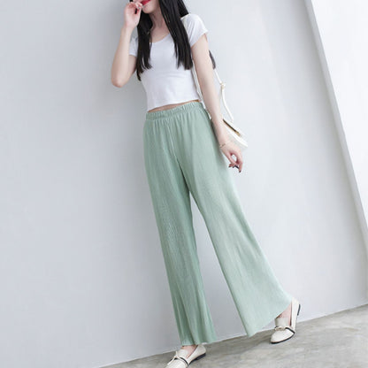 Pants/セルフカットプリーツワイドパンツ ST/No.22035
