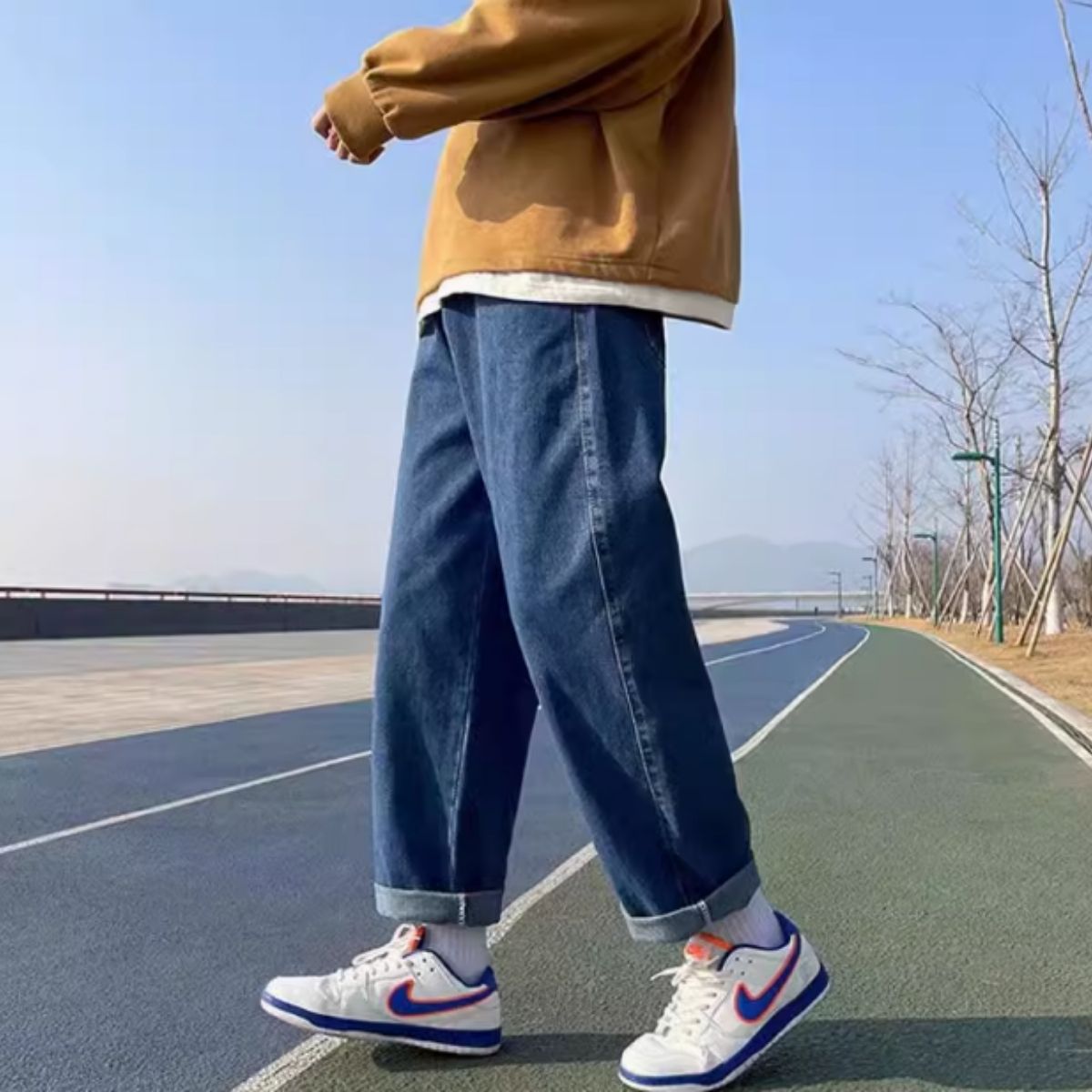 Pants/セミワイドテーパードパンツ ST/No.22037