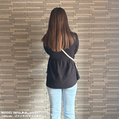 Knit/ペプラムニットトップス ST/No.22042