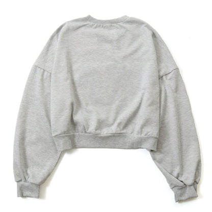 Tops/サガラ刺繍裏毛トレーナー ST/No.22043