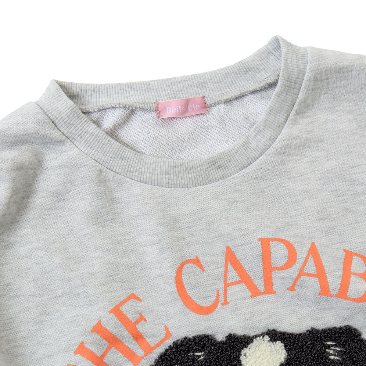 Tops/サガラ刺繍裏毛トレーナー ST/No.22043