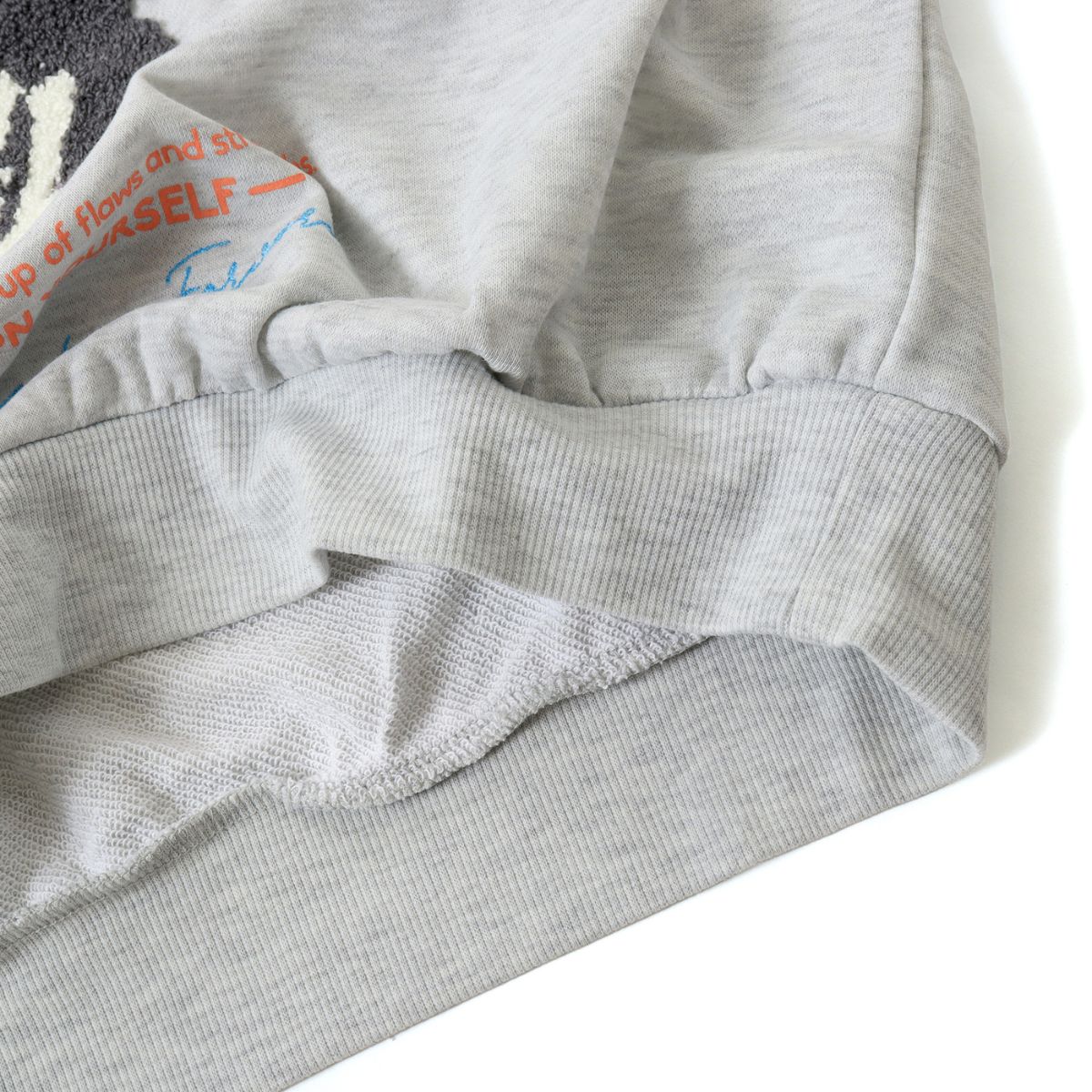 Tops/サガラ刺繍裏毛トレーナー ST/No.22043