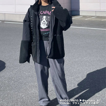 Tops/サガラ刺繍裏毛トレーナー ST/No.22043