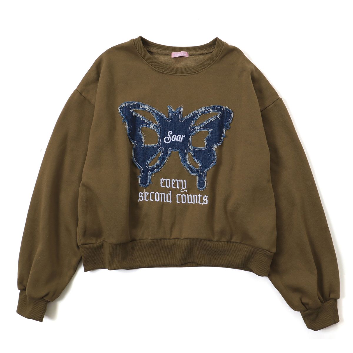 Tops/バタフライ裏起毛トレーナー ST/No.22046