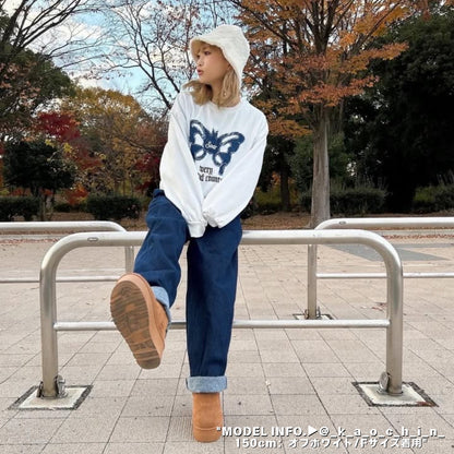 Tops/バタフライ裏起毛トレーナー ST/No.22046